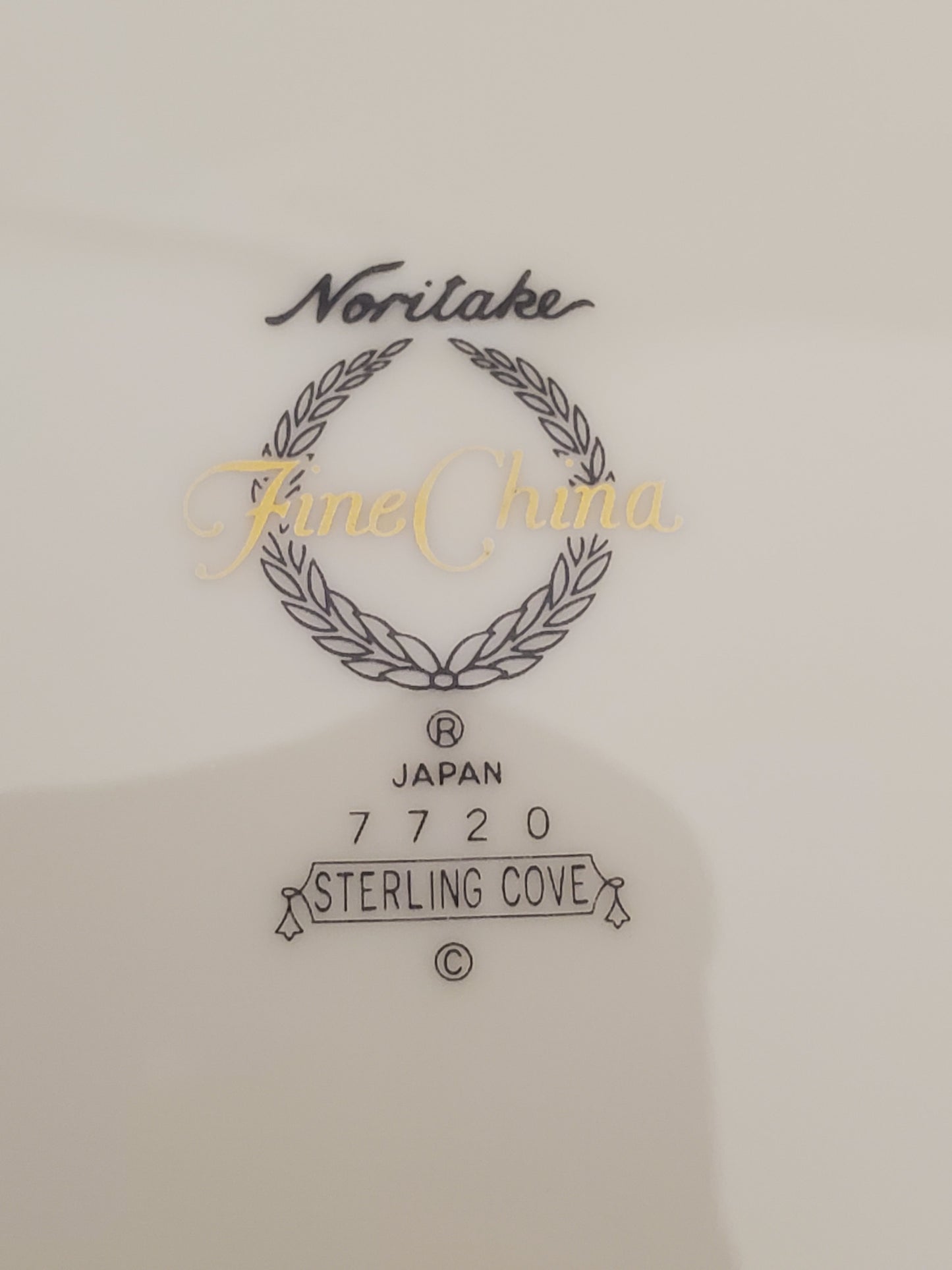 Set of 6 Noritake Sterling Cove Cup & Saucer Sets