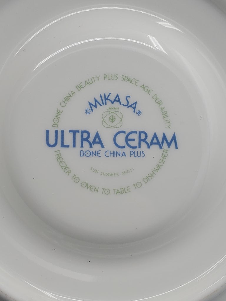 Set of 3 Mikasa Sun Shower Cup & Saucer Sets LK