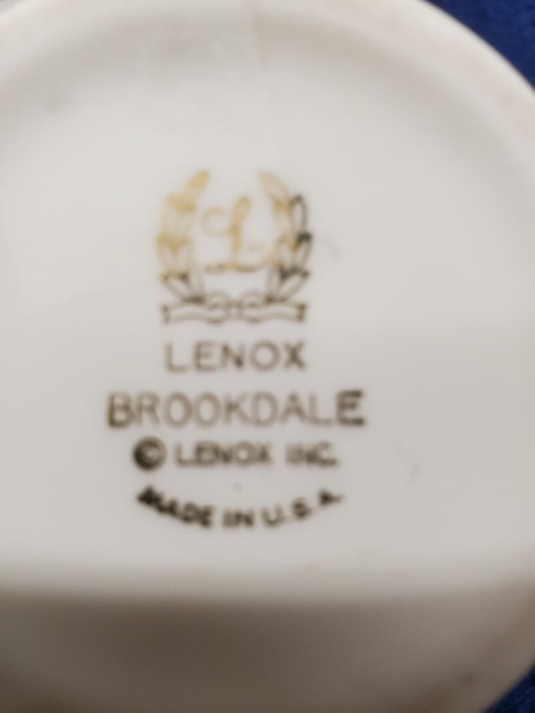 Lenox Brookdale Sugar Bowl with Lid LK
