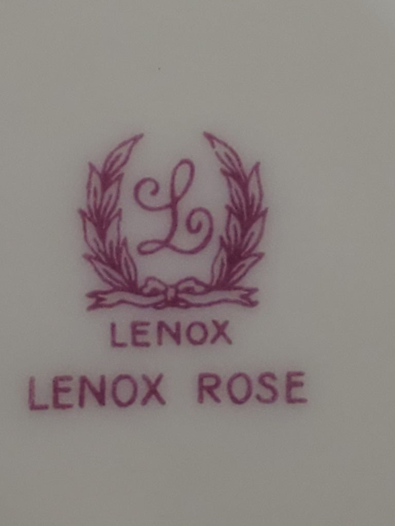 Set of 6 Lenox Lenox Rose Bread & Butter Plates LK