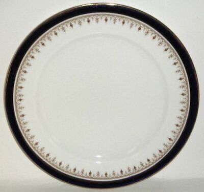 Aynsley Leighton Cobalt Smooth Luncheon Plate (Imperfect)
