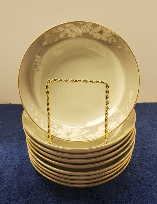 Set of 9 Mikasa Gray Finesse Fruit Bowls LK