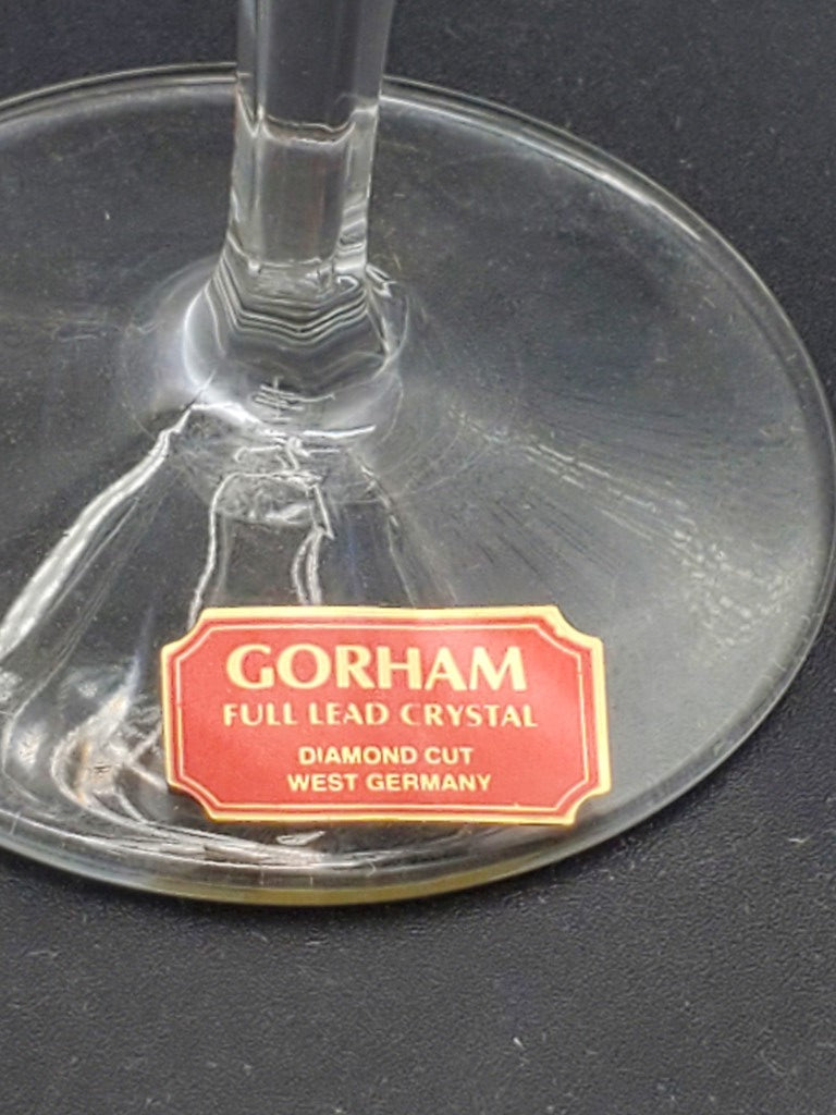Set of 5 Gorham Cherrywood Clear Champagne/Tall Sherbets LK