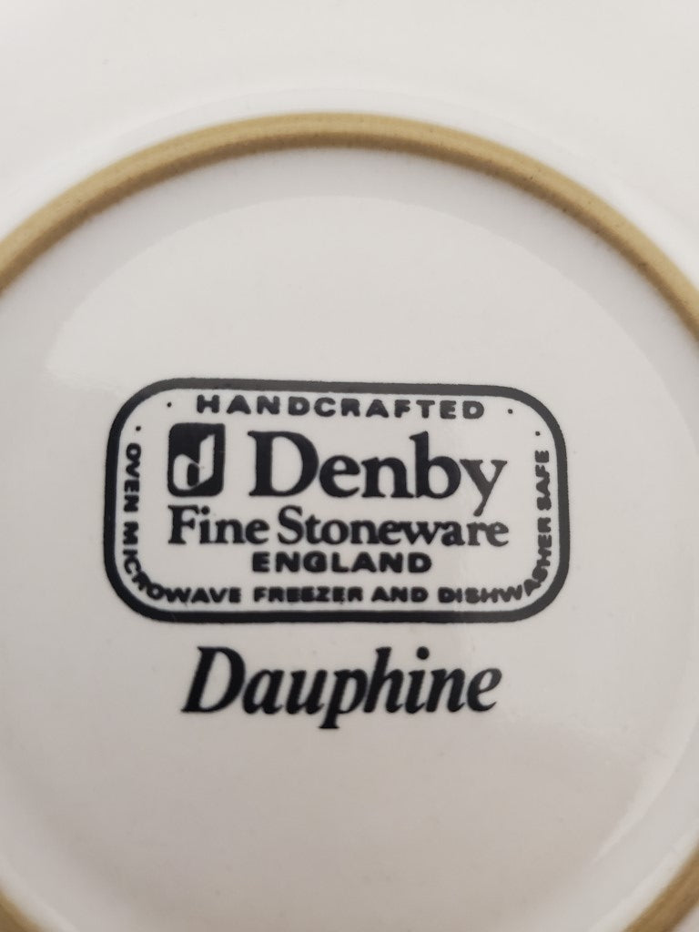 Set of 3 Denby Dauphine Cup & Saucer Sets LK