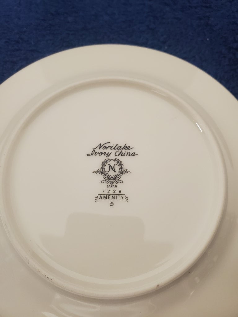 Set of 2 Noritake Amenity Dinner Plates LK