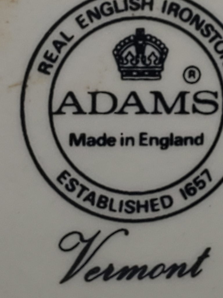 Adams Vermont Sugar Bowl with Lid LK