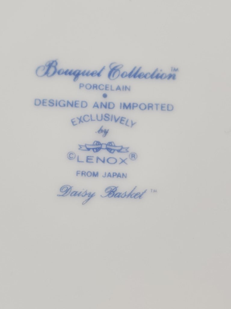 Set of 8 Lenox Rosamund Dinner Plates LK