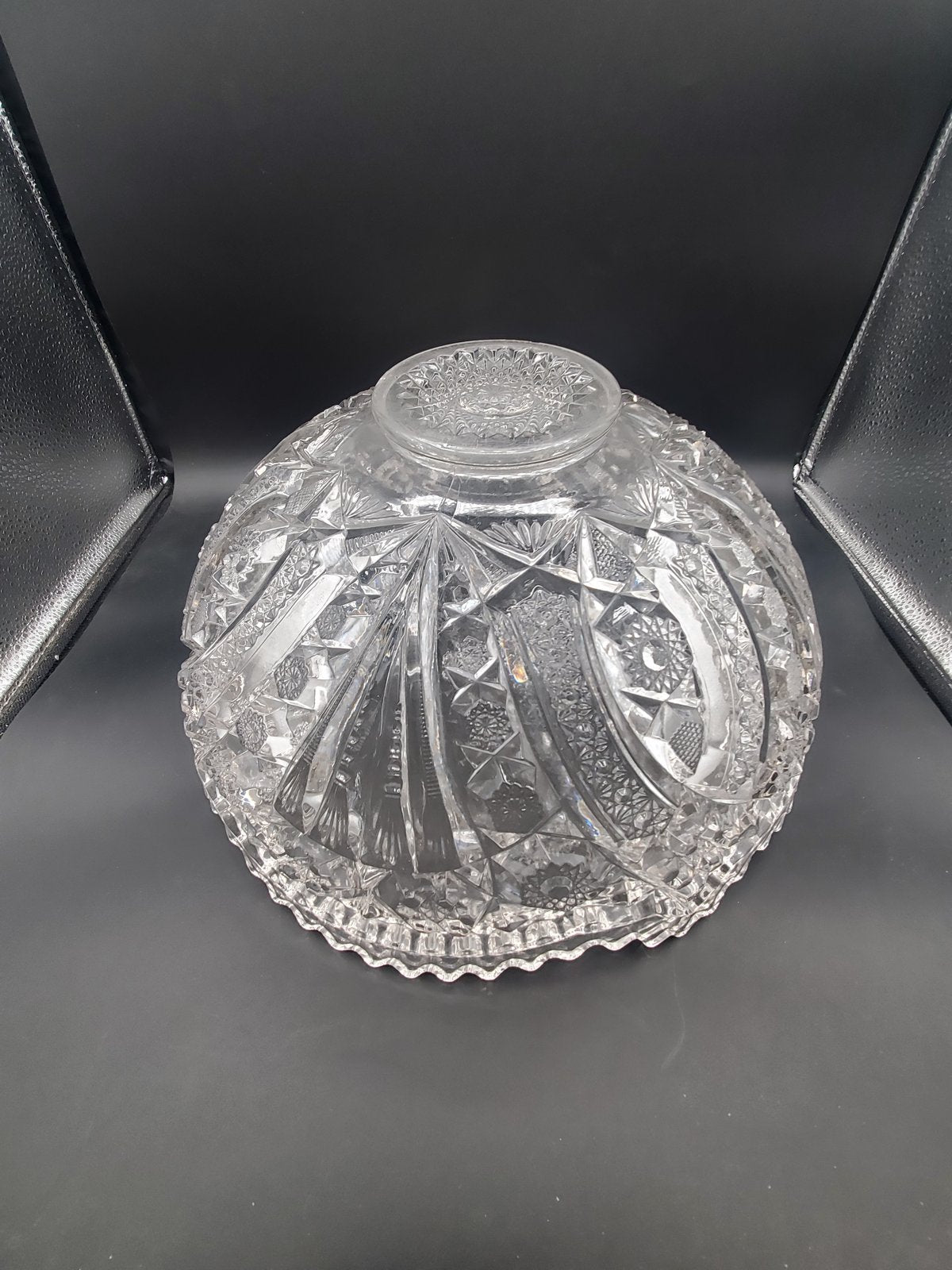 Large Glass Bowl 14 1/2"