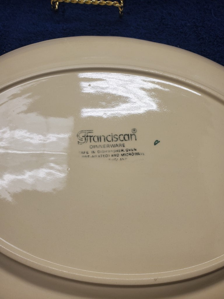 Franciscan Tulip 14" Oval Serving Platter