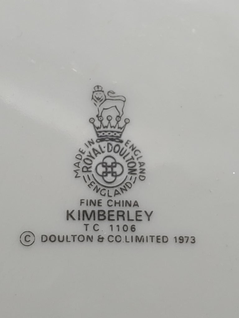 Set of 7 Royal Doulton Kimberley Cereal Bowls LK