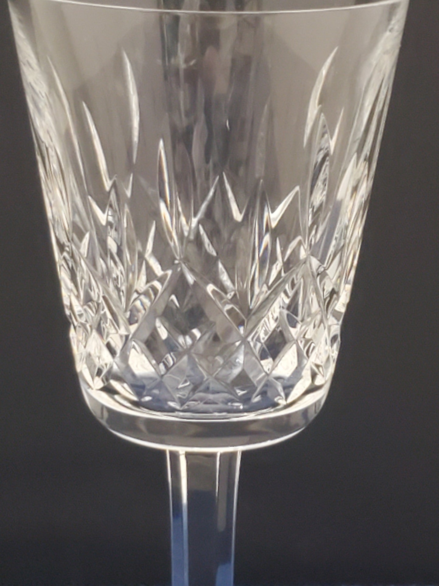 Set of 6 Waterford Lismore Claret Wines
