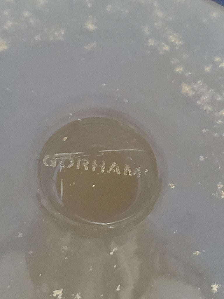 Gorham Gentry Blue Water Goblet