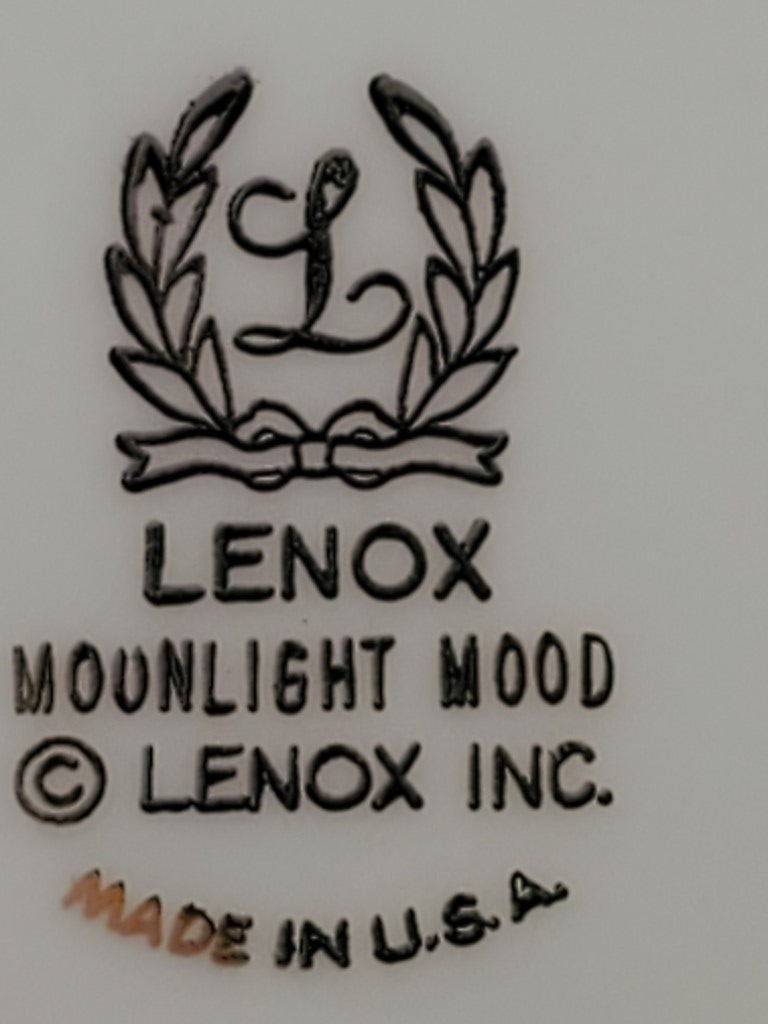 Set of 2 Lenox Moonlight Mood Salad Plates LK