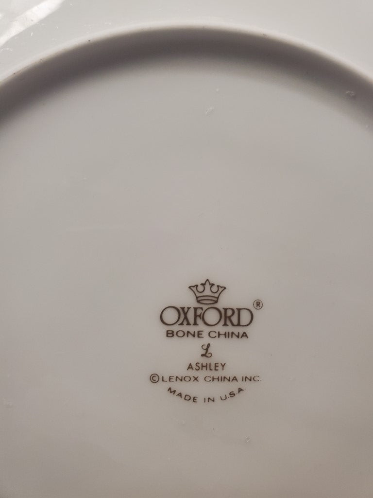 Set of 3 Oxford Ashley Salad Plates