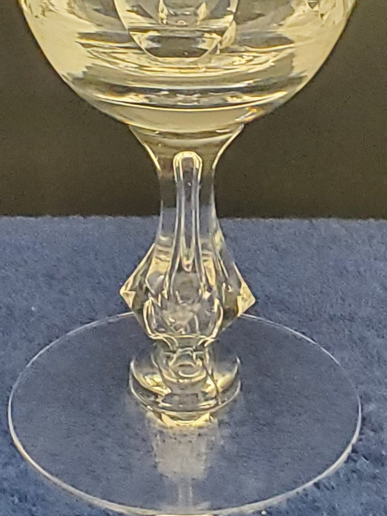 Set of 5 Tiffin-Franciscan Mirage Water Goblets