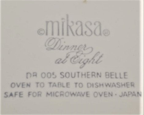Mikasa Southern Belle (DInner at 8) 20 Piece Set LK