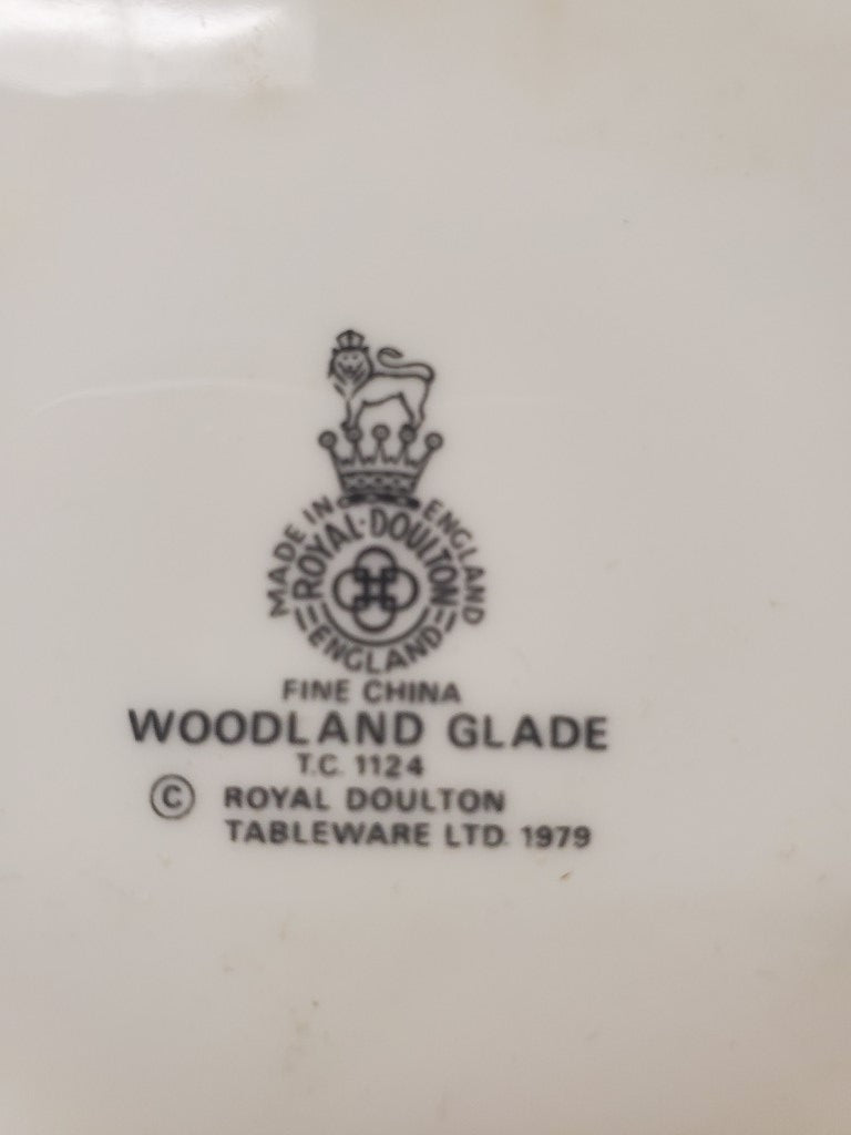 Set of 2 Royal Doulton Woodland Glade Salad Plates LK