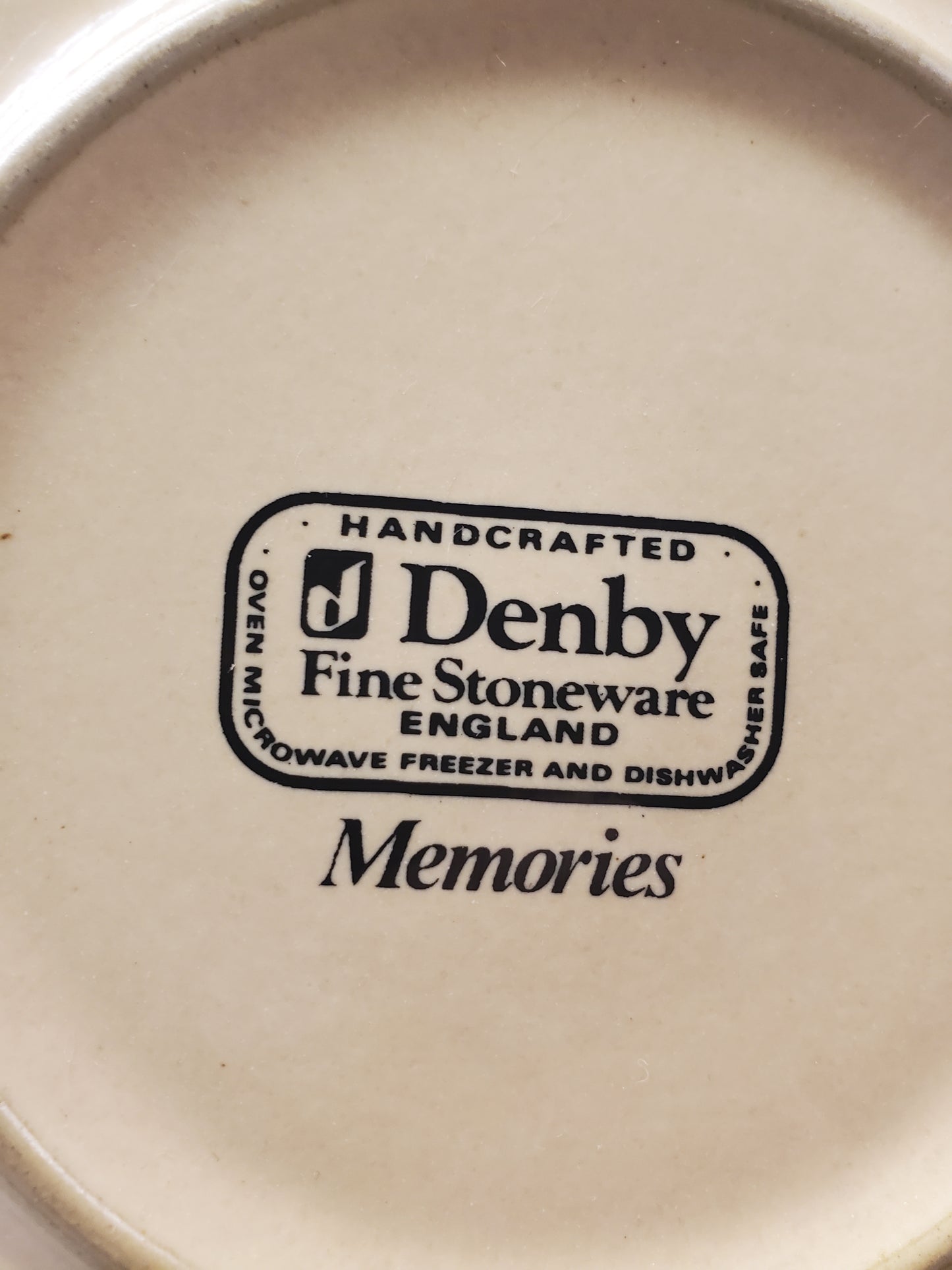 Denby/Langley Memories Creamer & Sugar Bowl with Lid LK