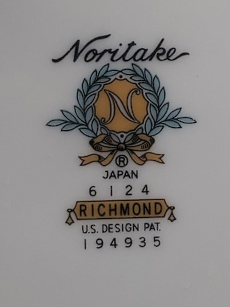 Set of 5 Noritake Richmond Bread & Butter Plates LK