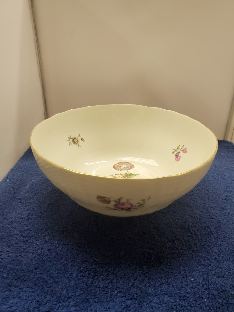 Royal Copenhagen Frijsenborg 9" Round Serving Bowl