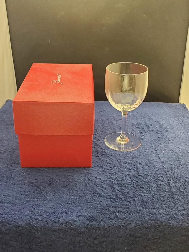 Baccarat Montaigne (Non-Optic) Claret Wine Goblet NIB