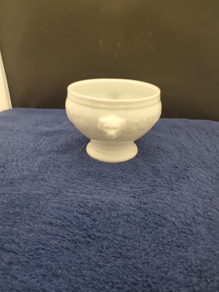 Set of 4 Phillipe Deshoulieres California Lion Head Open Onion Soups