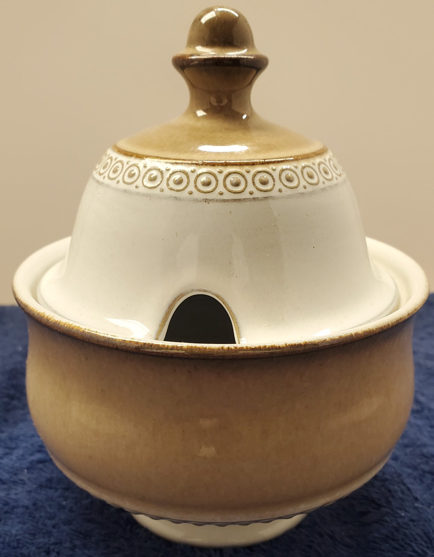 Denby Seville Creamer & Sugar Bowl with Lid LK
