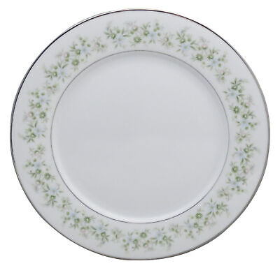 Set of 4 Noritake Savannah (Rim, Platinum) Bread & Butter Plates