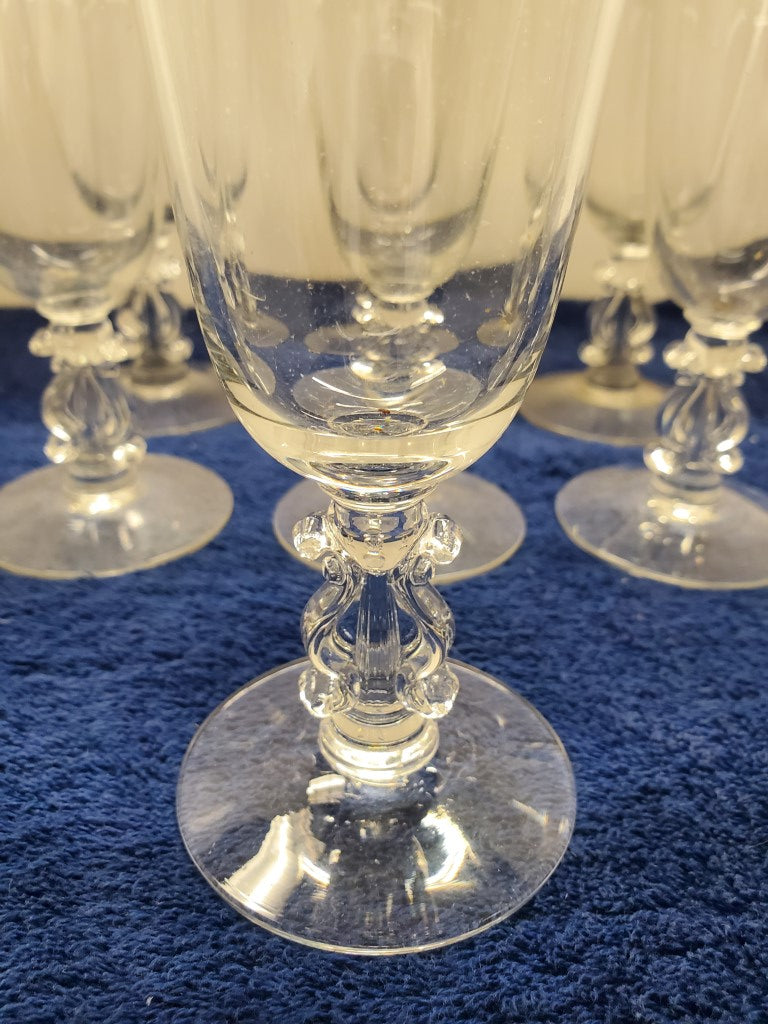 Set of 7 Cambridge Regency Juice Glasses LK