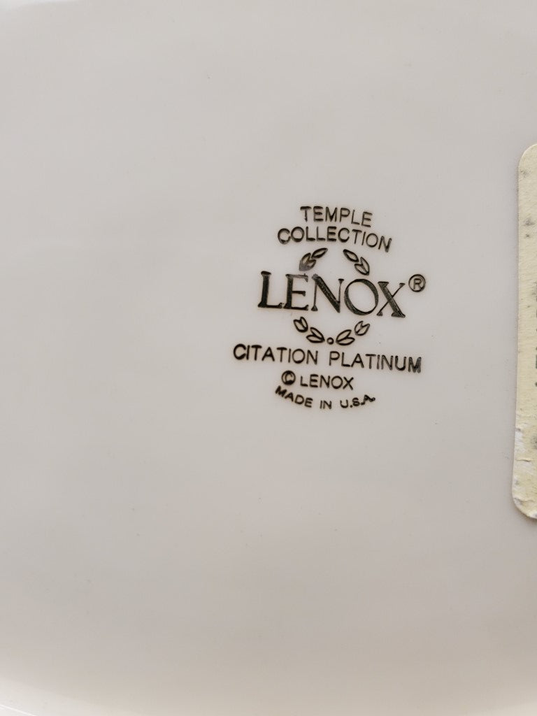 Lenox Citation Platinum 9" Oval Vegetable Bowl LK