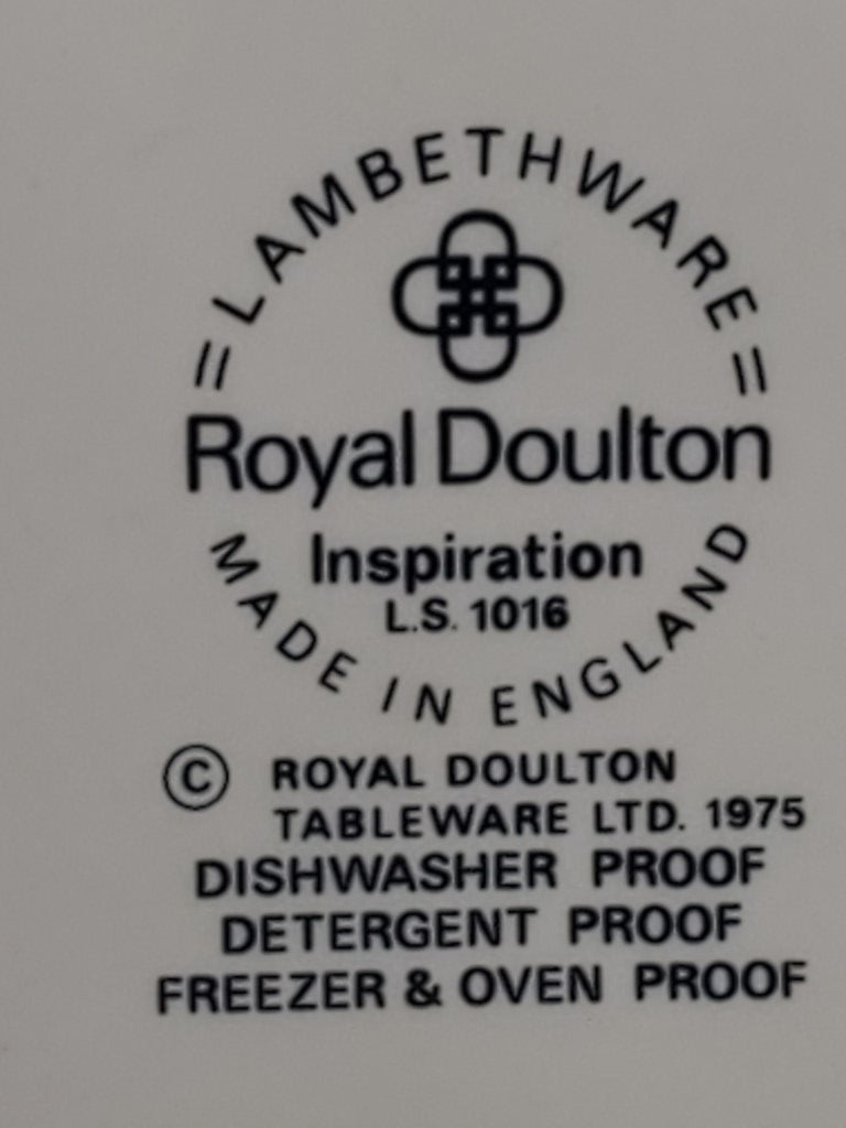 Set of 4 Royal Doulton Inspiration Bread & Butter Plates LK