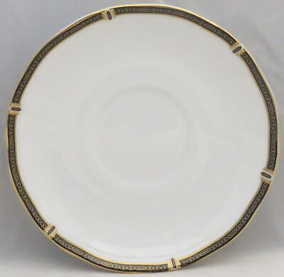 Set of 3 Wedgwood Windsor Black Saucers for Footed Cup