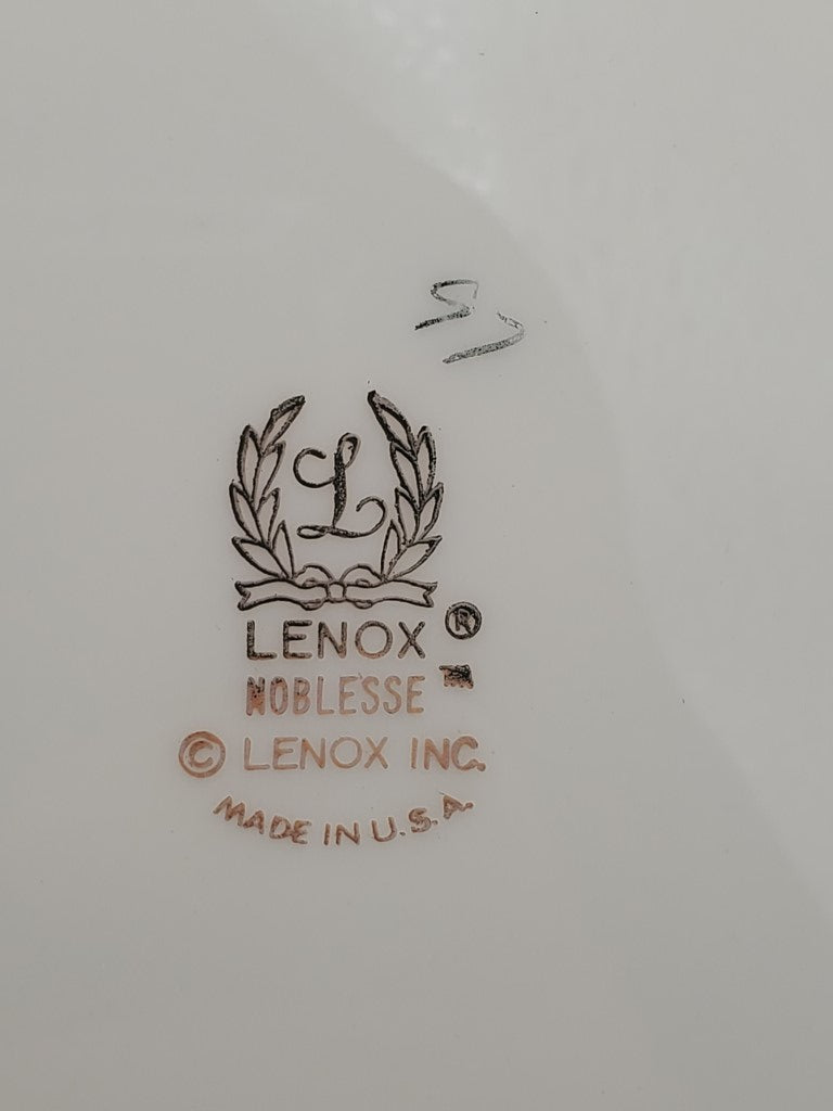 Set of 6 Lenox Noblesse Dinner Plates LK