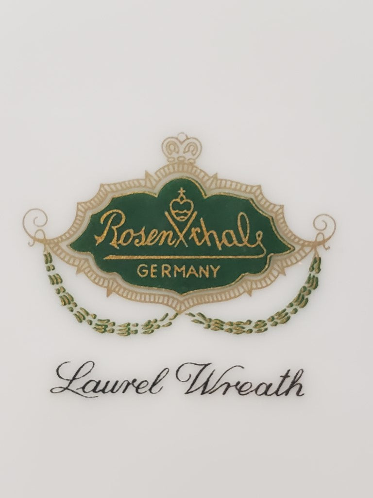 Set of 5 Rosenthal Laurel Wreath Bread & Butter Plates LK