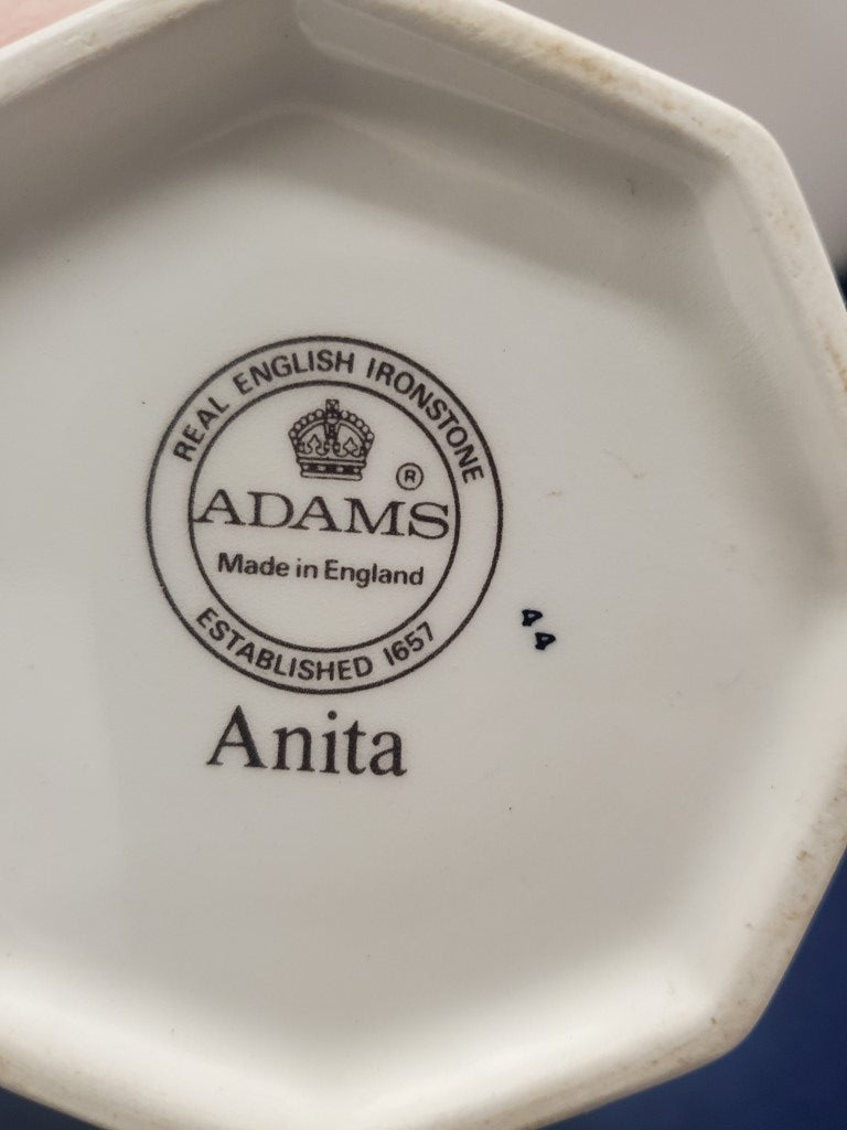 Adams Anita Sugar Bowl with Lid LK