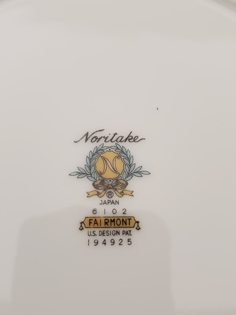 Set of 7 Noritake Fairmont Salad Plates LK