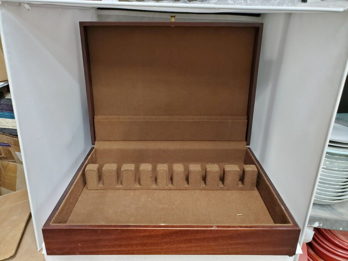 Silverware Chest Drawer Storage Box