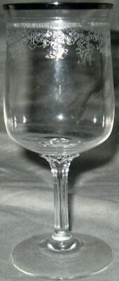 Set of 2 Lenox Lace Point Wine Glasses