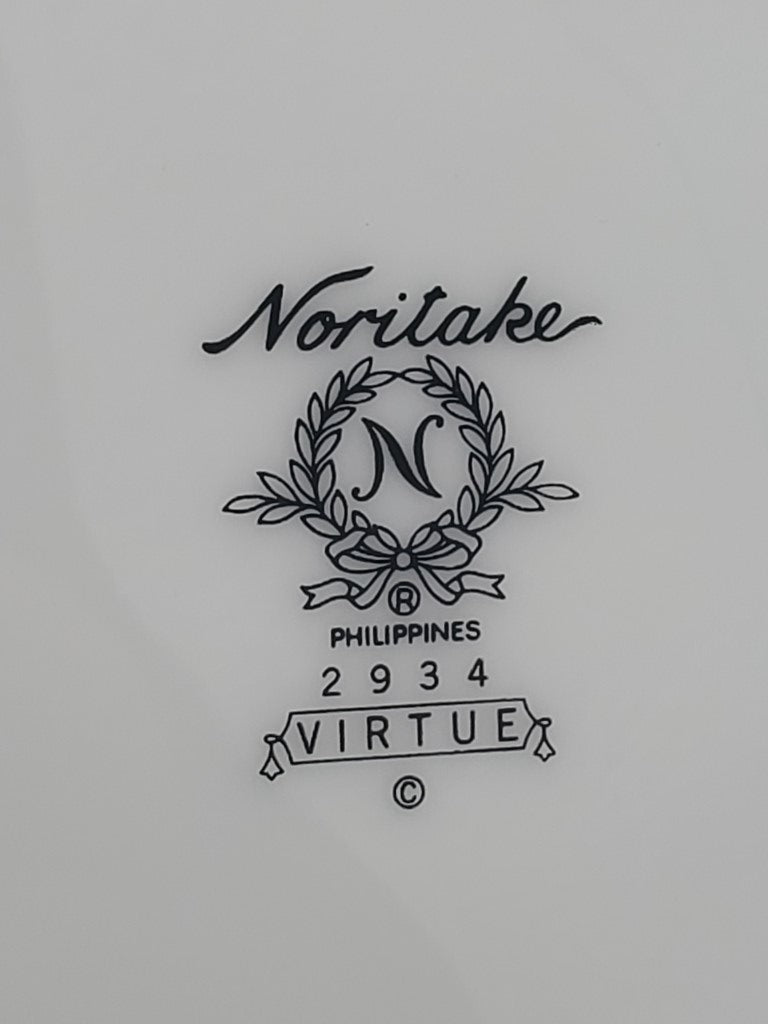 Set of 6 Noritake Virtue Dinner Plates LK