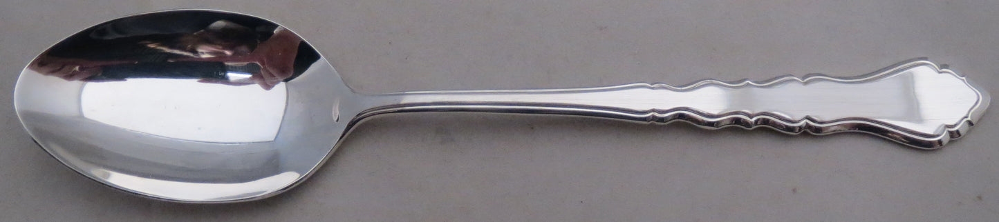Set of 4 International Silver Centennial SilverPlate,1972 Place/Oval Soup Spoons
