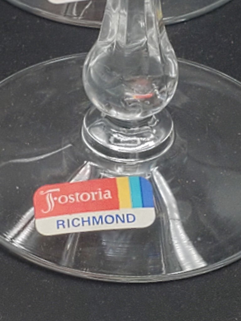 Set of 5 Fostoria Richmond Wine Glasss LK