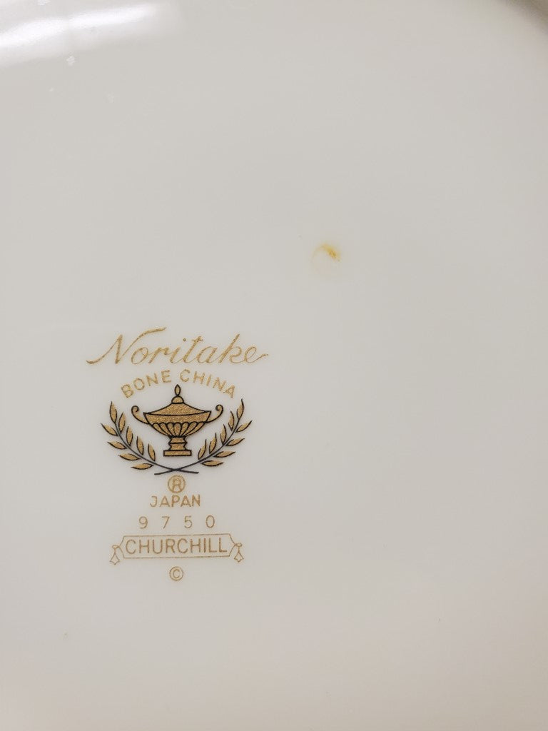 Set of 6 Noritake Churchill Dinner Plates LK