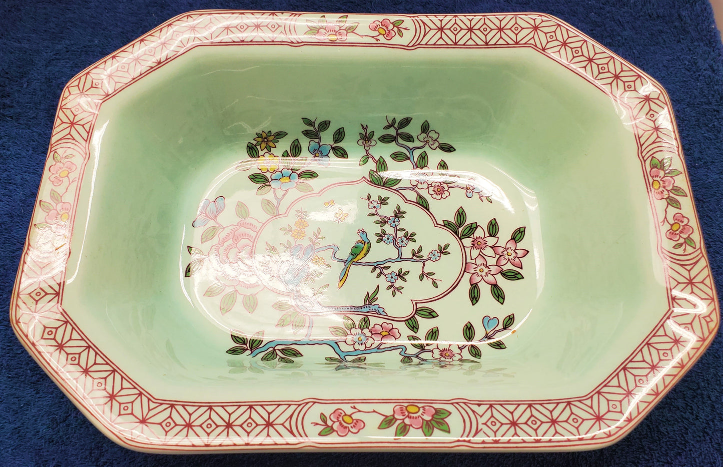 Adams SIngapore Bird Serving Bowl LK