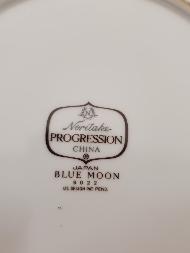 Set of 2 Noritake Blue Moon Bread & Butter Plates LK