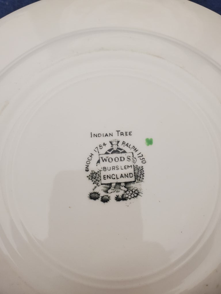 Woods (Enoch) Indian Tree Dinner Plate