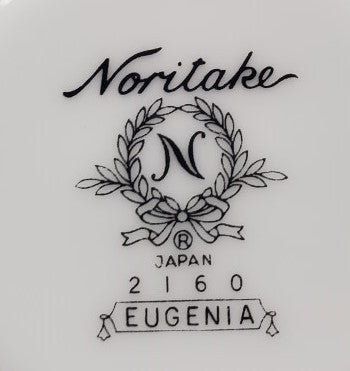 Set of 11 Noritake Eugenia Demitasse Cup & Saucer Sets LK
