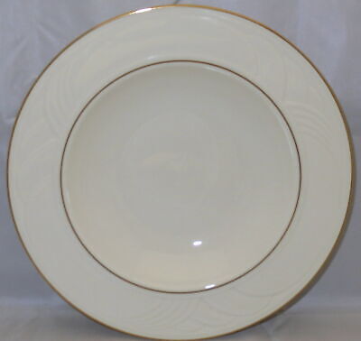 Set of 5 Lenox Golden Sand Dune Rim Soup Bowls