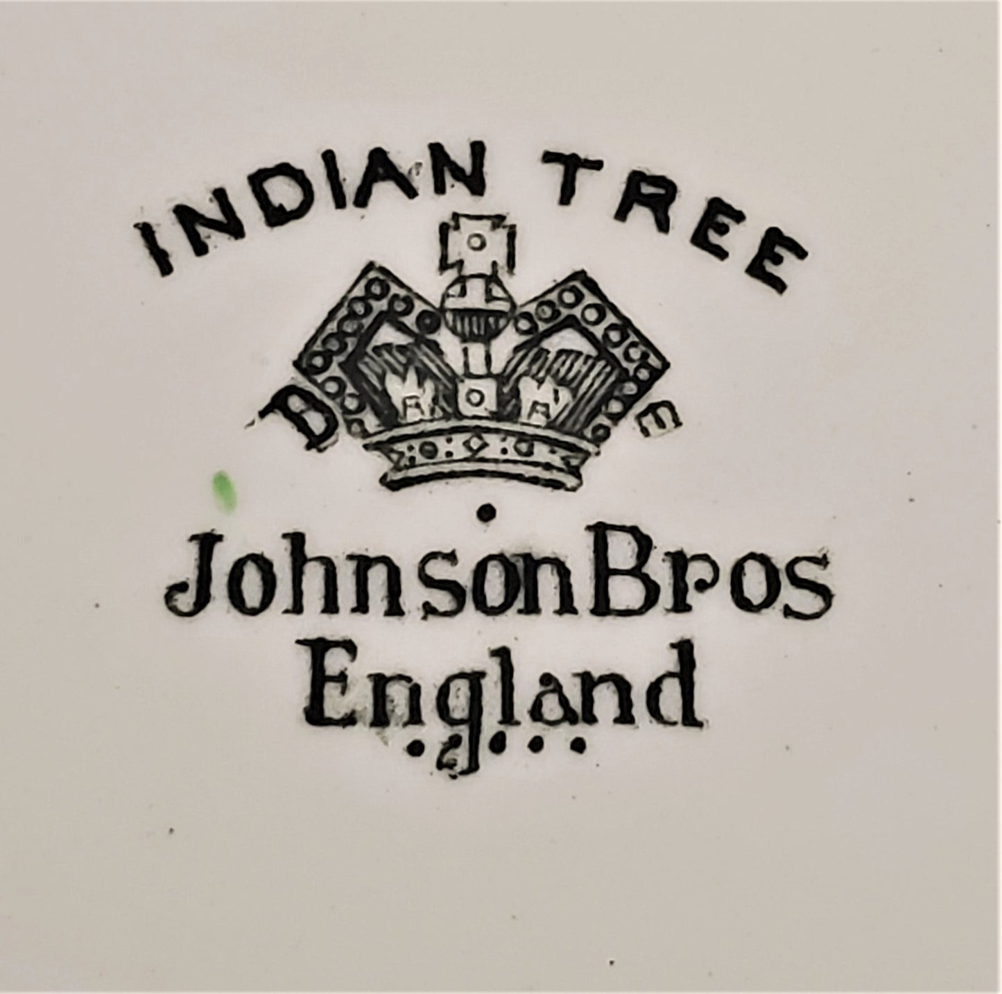 Set of 3 Johnson Brothers Indian Tree Saucers