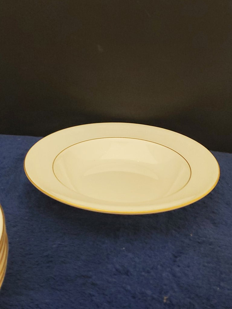 Wedgwood Signet Gold Rim Soup Bowl