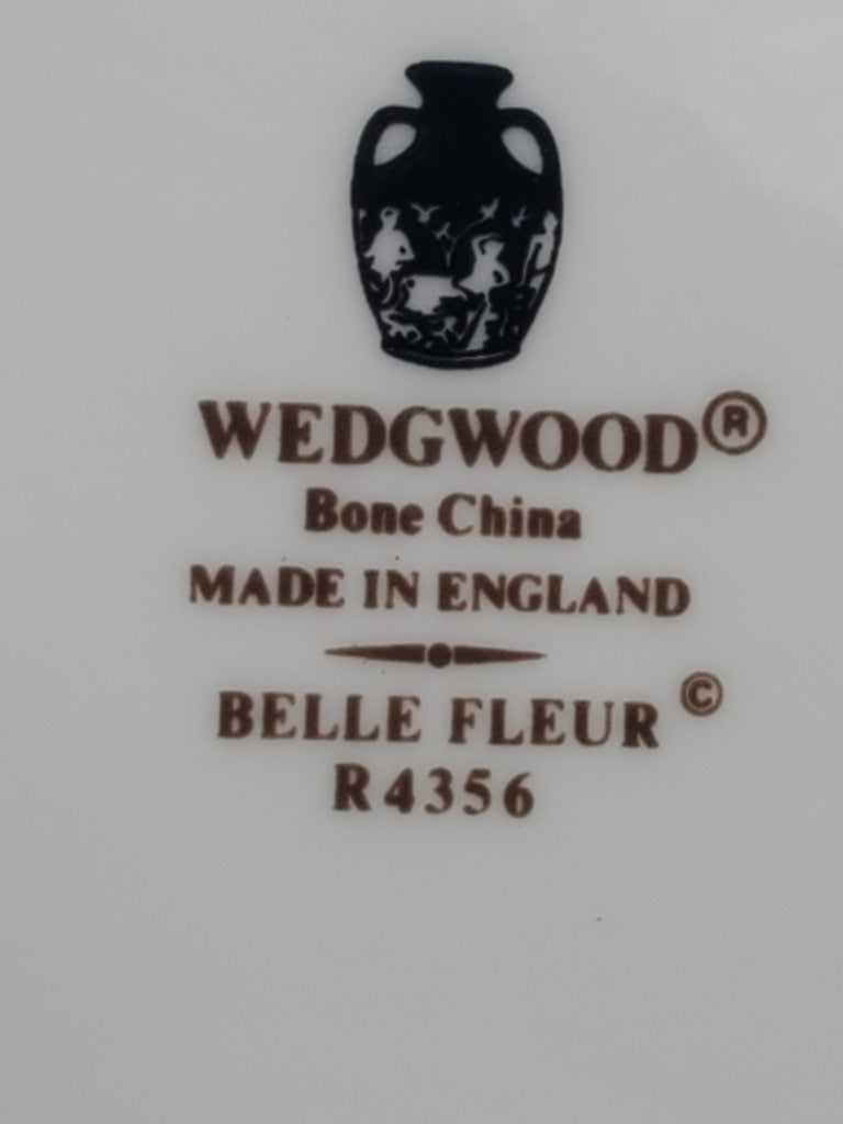 Set of 6 Wedgwood Belle Fleur Bread & Butter Plates LK